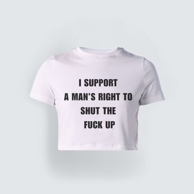 Men's Silence Supporter Baby Tee